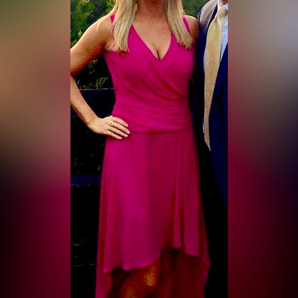 BCBG MaxAazria high low dress
